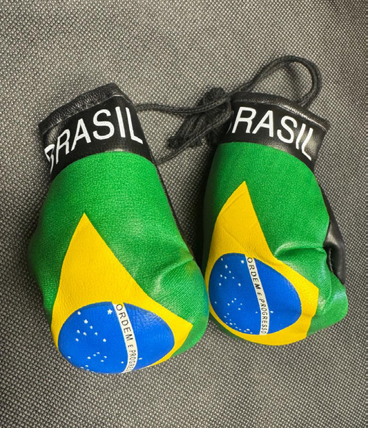 Brazil Mini Boxing Gloves