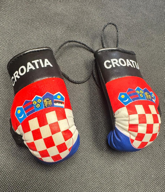 Croatia Mini Boxing Gloves