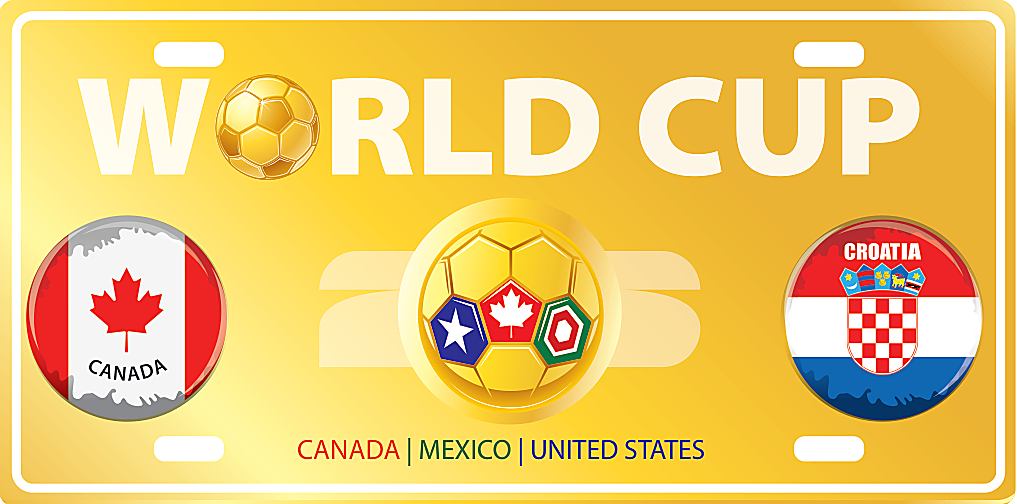 Croatia WC Magnet YourFlag: Canada's Premium Flag Provider