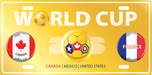France WC Magnet YourFlag: Canada's Premium Flag Provider