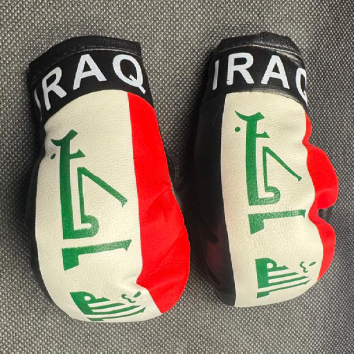 Iraq Mini Boxing Gloves