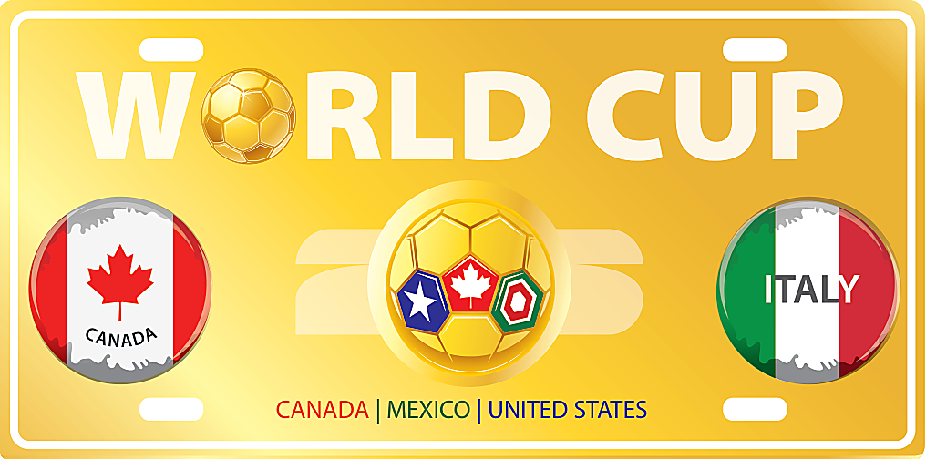 Italy WC Magnet YourFlag: Canada's Premium Flag Provider