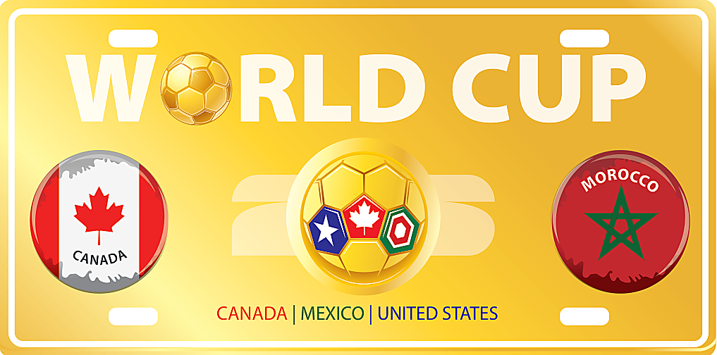 Morocco WC Magnet YourFlag: Canada's Premium Flag Provider