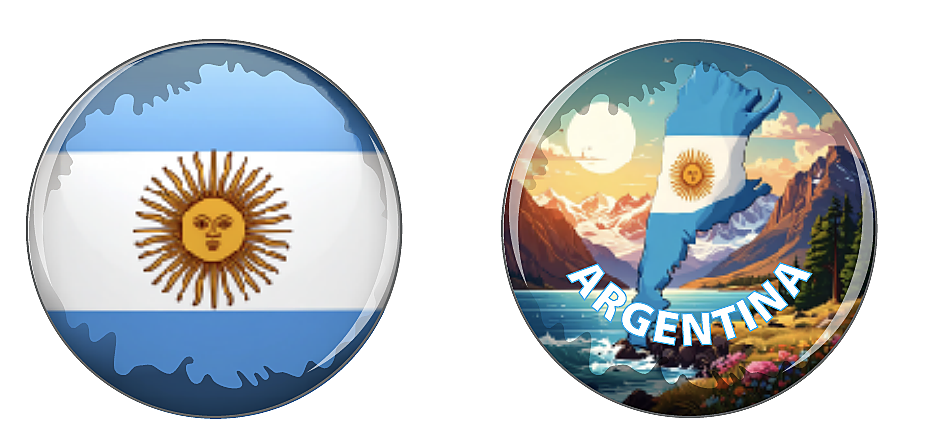Argentina Compact Mirror