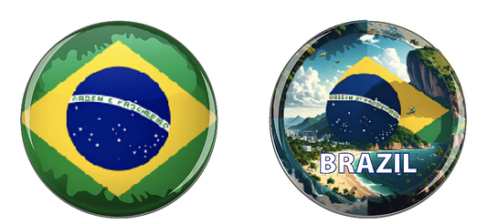 Brazil Compact Mirror