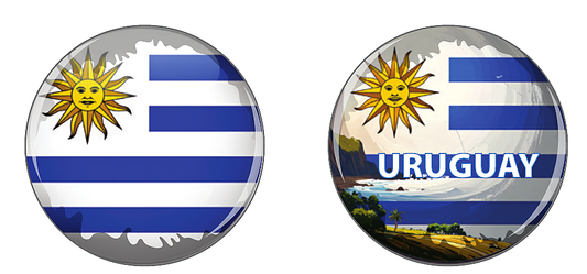 Uruguay Compact Mirror