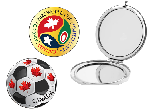 World Cup Ball Compact Mirror