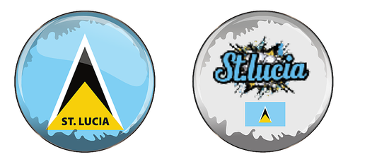 St. Lucia Compact Mirror