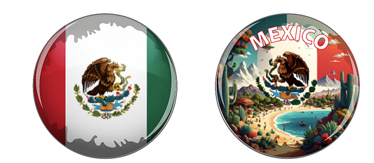 Mexico Compact Mirror