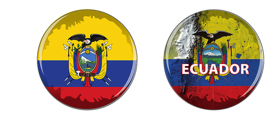 Ecuador Compact Mirror