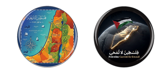 Palestine Compact Mirror