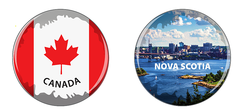 Nova Scotia Compact Mirror