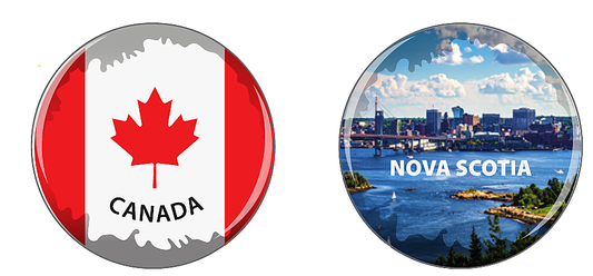 Nova Scotia Compact Mirror