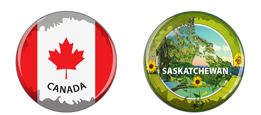 Saskatchewan Compact Mirror