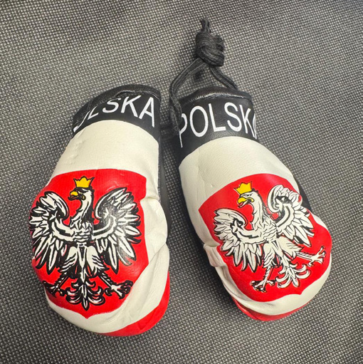 Poland Mini Boxing Gloves