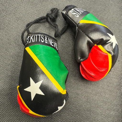 St. Kitts & Nevis Mini Boxing Gloves
